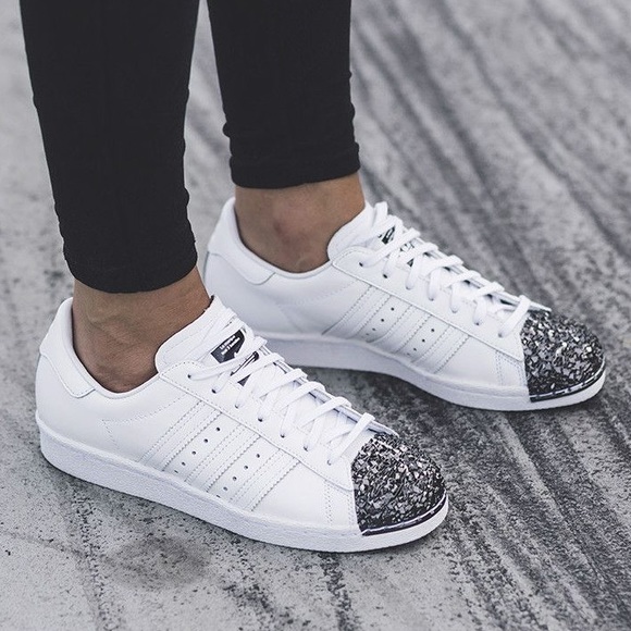 Adidas superstar glitter toe Clearance